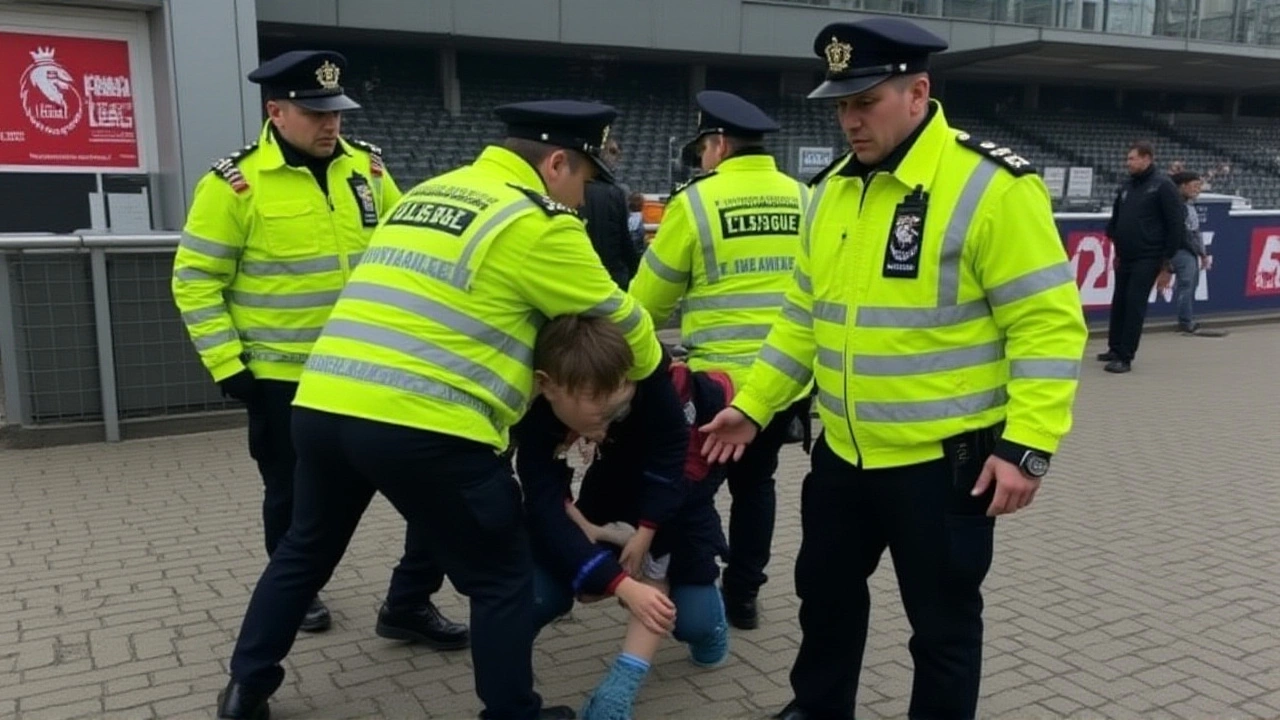 Teen tackled by police with replica guns after Chelsea’s win at Stamford Bridge